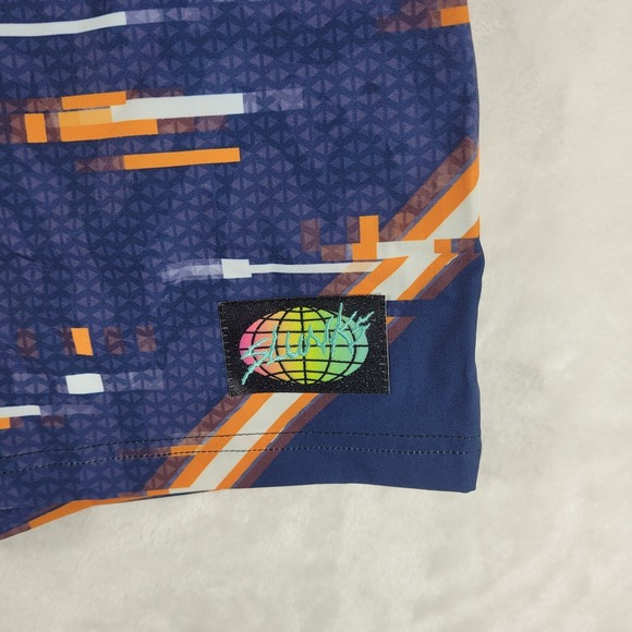 SLUNKS Volleyball Shorts Men's Medium Blue BVA Brea Volleyball Academy NWOT‎ - Picture 6 of 11